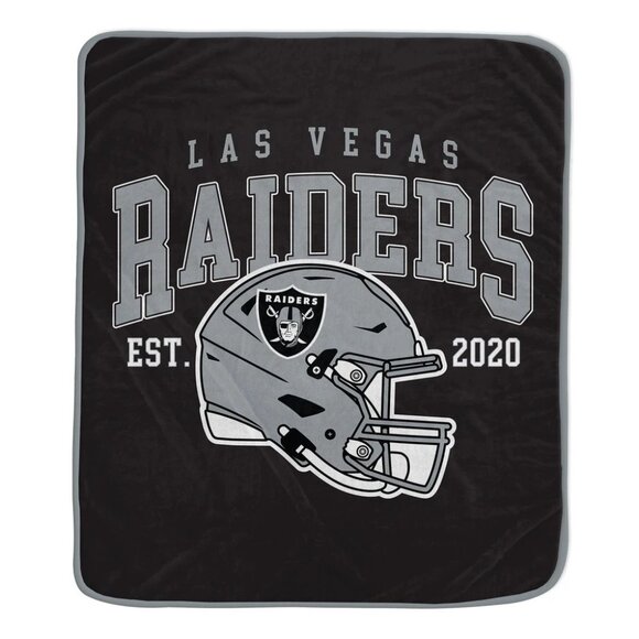 Las Vegas Raiders NFL Pegasus 50x60 Vintage Arch Ultra Soft Blanket - Picture 1 of 1